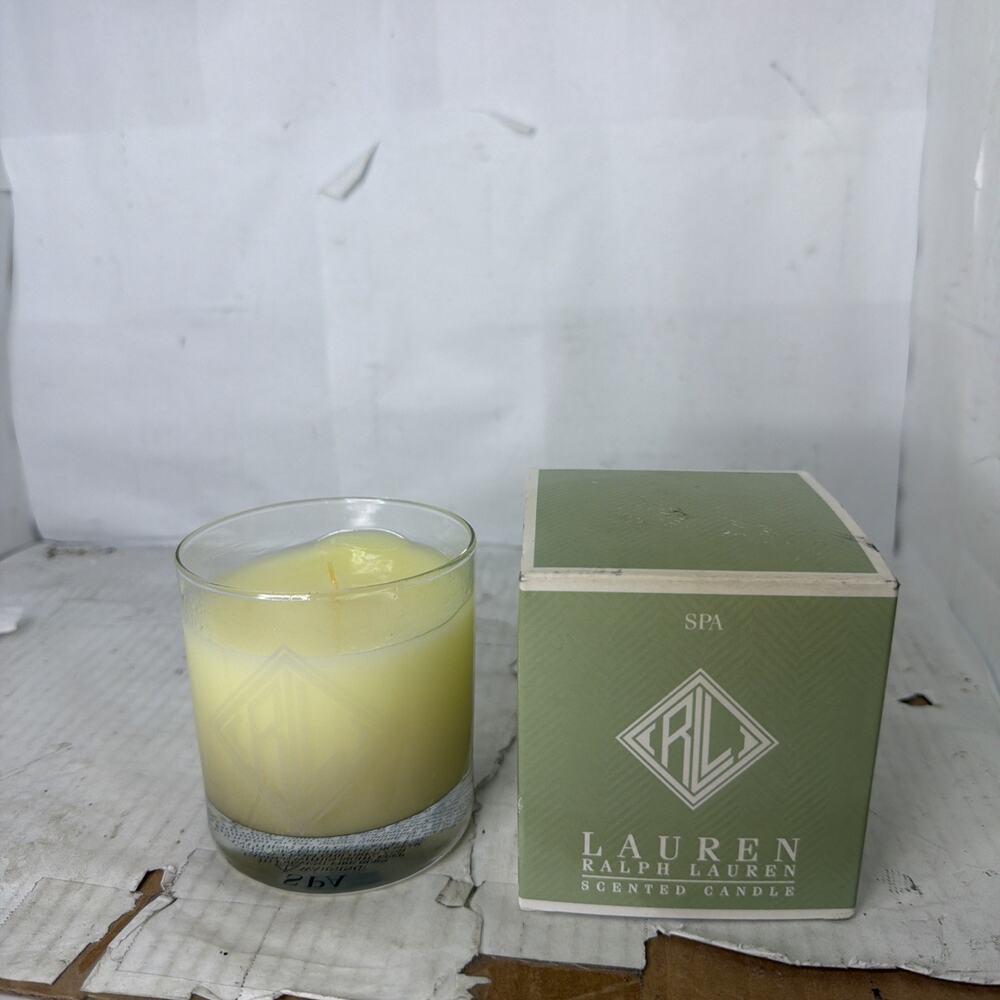 Lauren By Ralph Lauren SPA Scented Candle 7.2 oz Classic Scent New Open Box